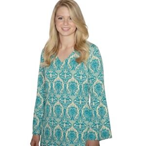 Rachel Kate Dress Womens S Forest‎ Fairy Whimsical Bell Sleeve Tunic Boho USA